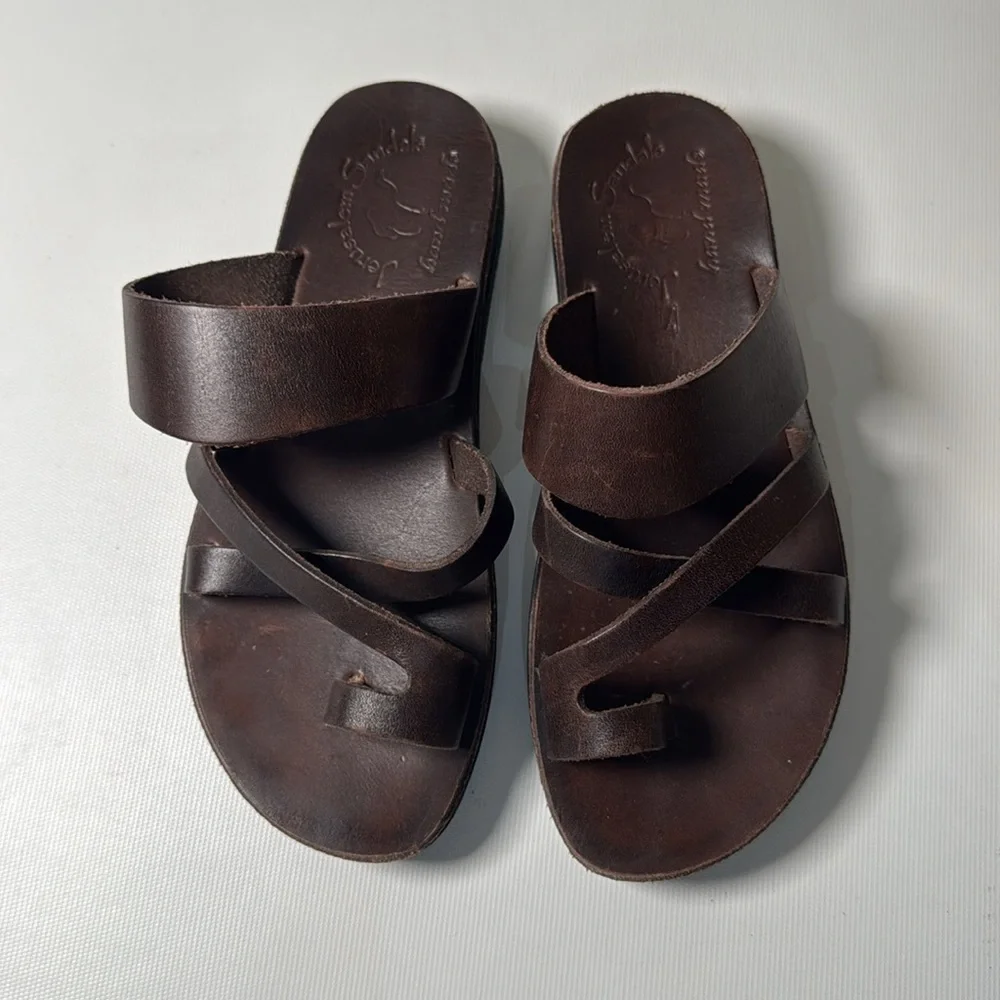 Jerusalem Sandals The Good Shepherd Comfort Sandals - sz 37